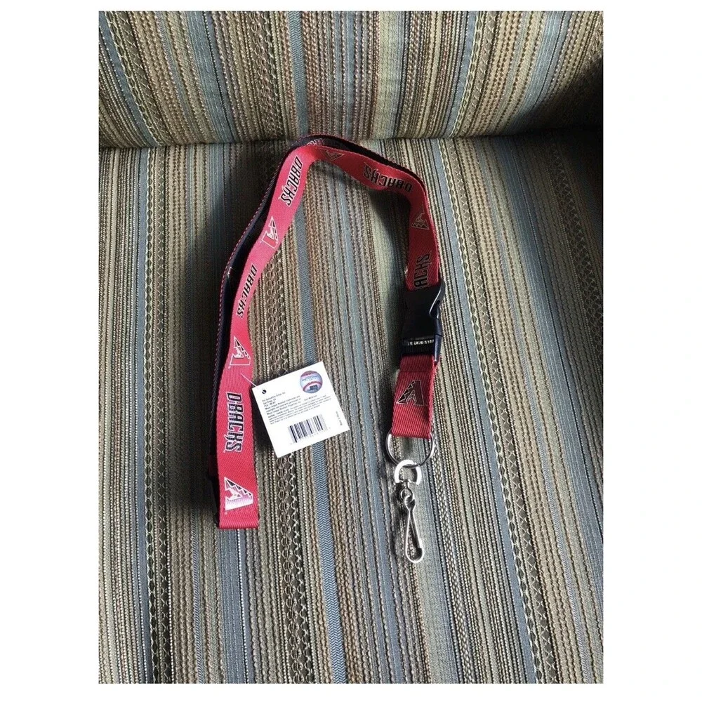ARIZONA DIAMONDBACKS Lanyard with Removeable Keychain MLB BASEBALL